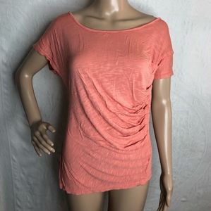 Coral scrunch in front top